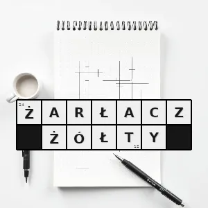 Hasło krzyżówkowe żarłacz cytrynowy - żarłacz żółty – rozwiązanie, synonimy, podpowiedzi i definicje krzyżówkowe